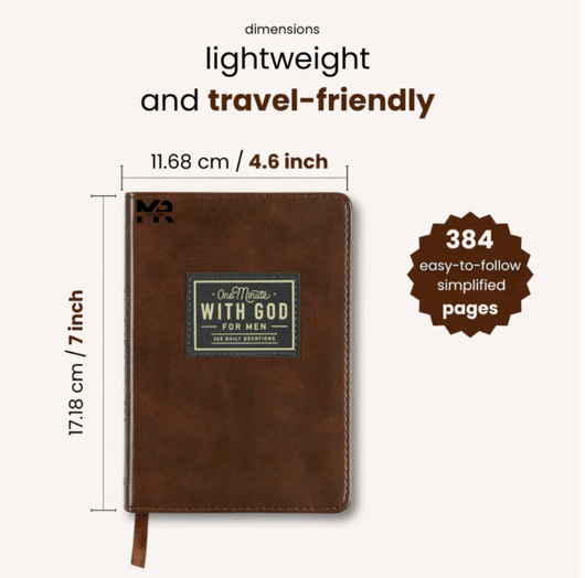 Mehron's one minute with God-Daily devotional for men